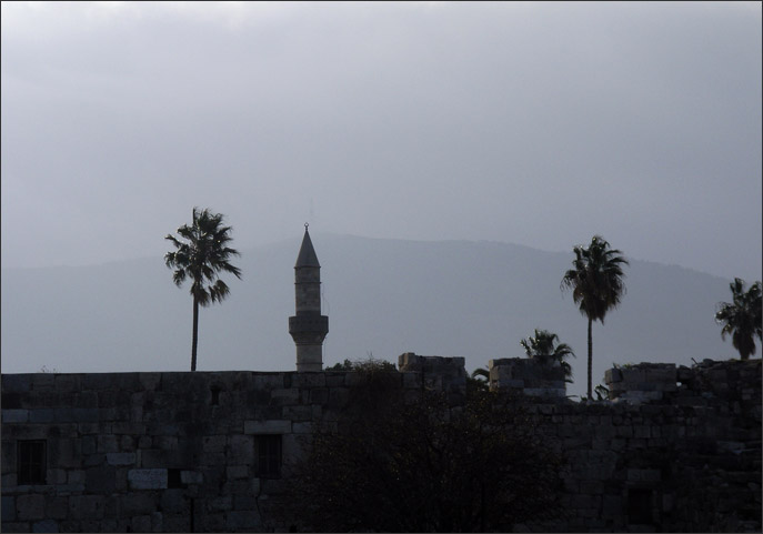 Storm brewing over Kos town