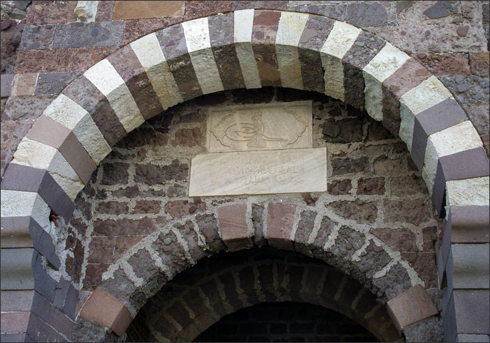 Ottoman portal of the castle of Sigri