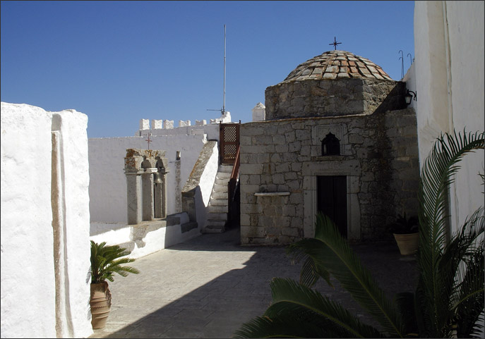 Chapel of the Holy Cross on the roof of the Monastery