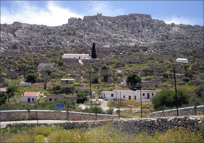 Palaio Chorio and the Knights' Castle