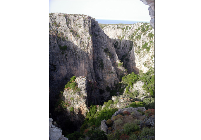 Kaki Langada gorge, Palaiochora