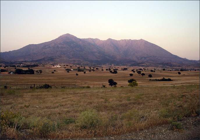 Mount Saos from the west