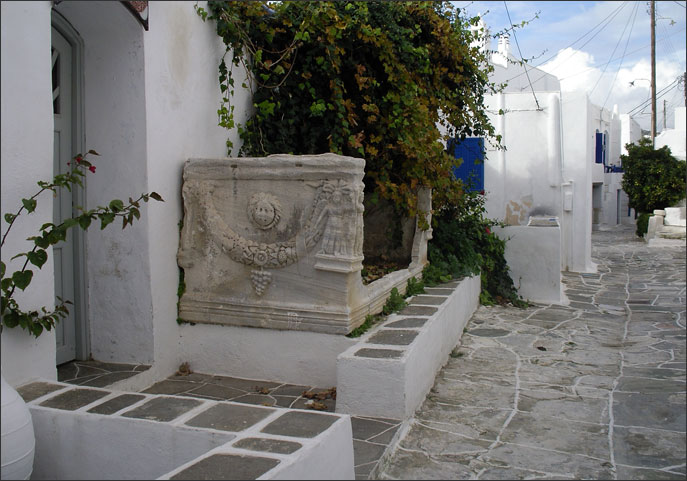 Ancient Sarcophagus in Kastro